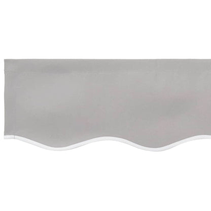 Sostituzione della mantovana per tenda Grigio Chiaro 6 m