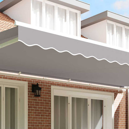 Sostituzione della mantovana per tenda Grigio Chiaro 6 m | homemem39