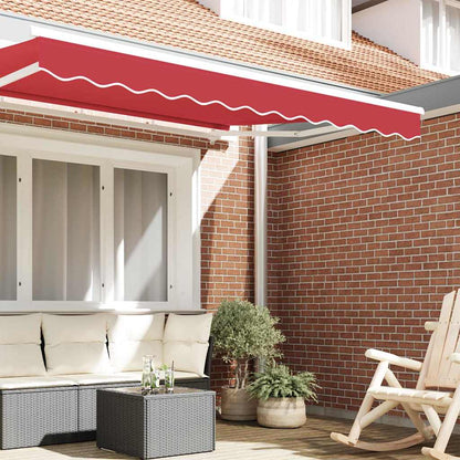 Tenda a Braccio Rosso 2.8 x 0.2 m Tela - homemem39