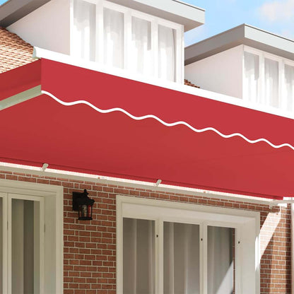 Tenda a Braccio Rosso 580 x 20 cm Tela