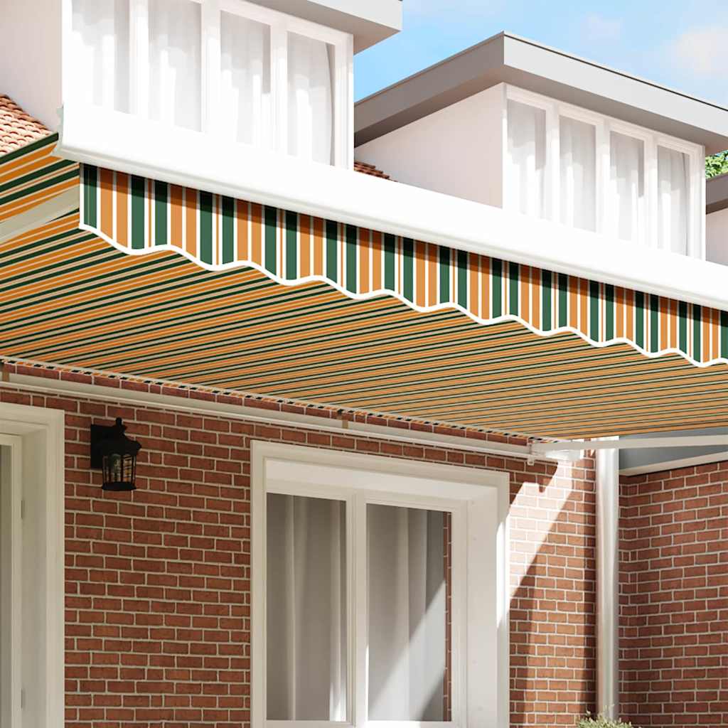 Sostituzione della mantovana per tenda Verde e giallo | homemem39