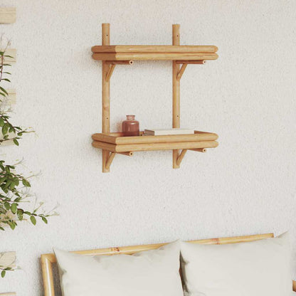Scaffale da parete Marrone 39 x 26 x 60 cm Bambù | homemem39