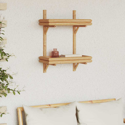 Scaffale da parete Marrone 39 x 26 x 60 cm Bambù | homemem39