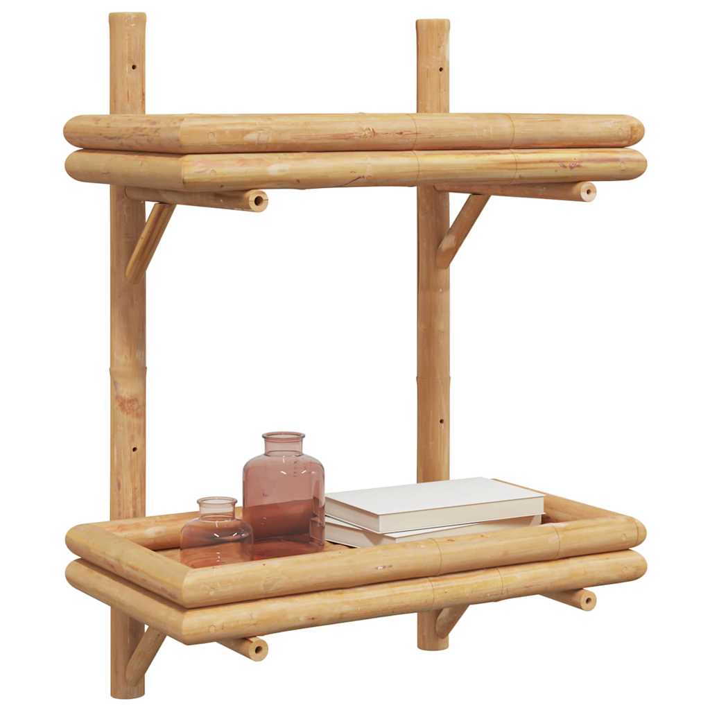 Scaffale da parete Marrone 39 x 26 x 60 cm Bambù | homemem39