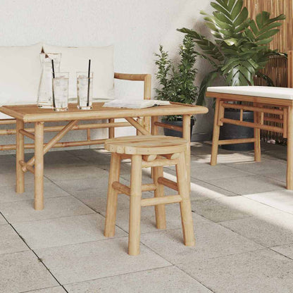 Pouf Bambù Naturale 30 x 30 x 36 cm Bambù