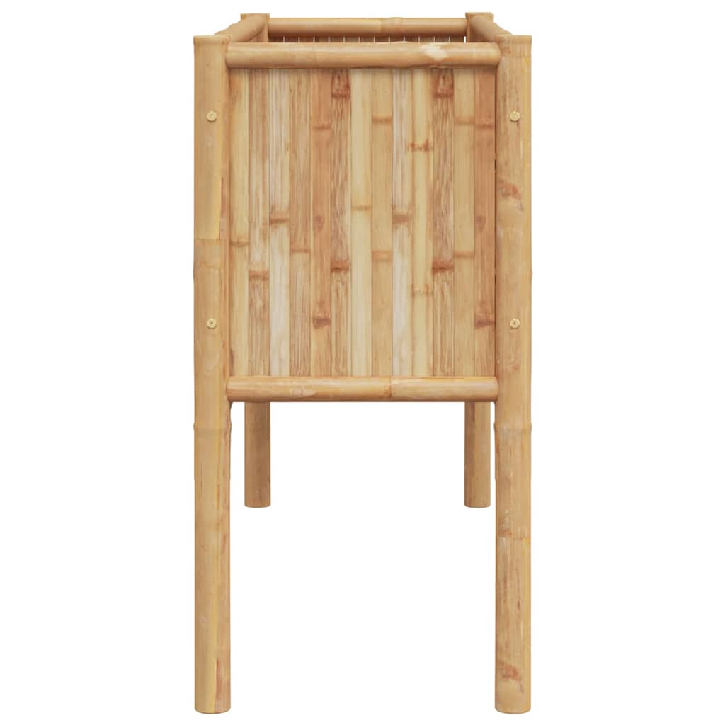 Letto rialzato da giardino Marrone 110 x 35 x 70 cm Bambù - homemem39