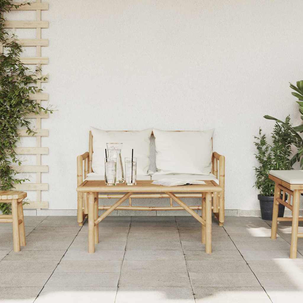Tavolino da salotto Marrone 90 x 50 x 43 cm Bambù | homemem39