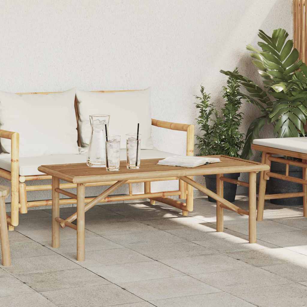 Tavolino da salotto Marrone 110 x 50 x 43 cm Bambù | homemem39