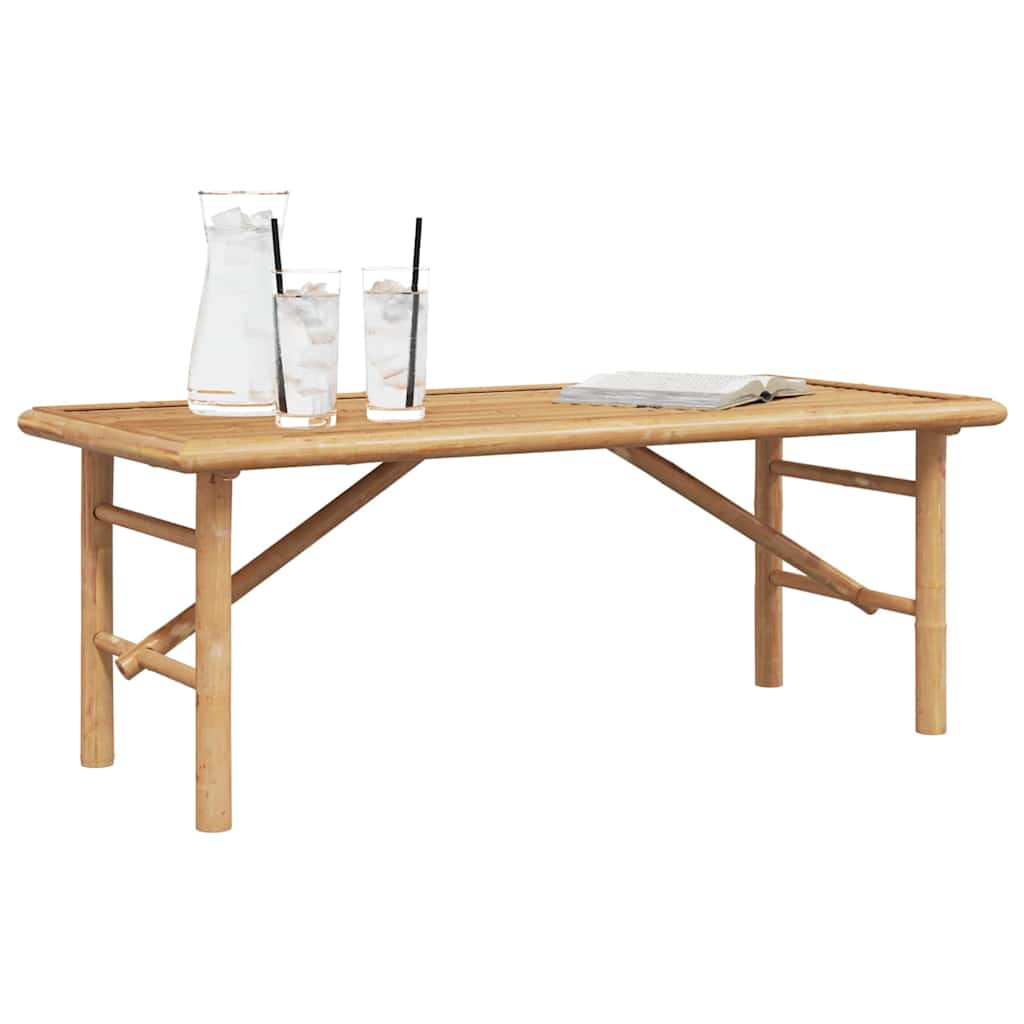 Tavolino da salotto Marrone 110 x 50 x 43 cm Bambù | homemem39