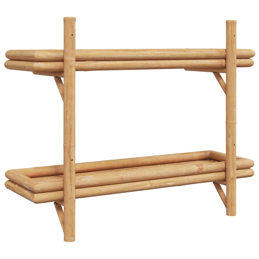 Scaffale da parete Marrone 75 x 26 x 60 cm Bambù | homemem39