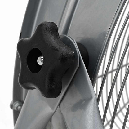 Ventilatore a tamburo con ruota 73 x 42 x 70 cm Alluminio - homemem39