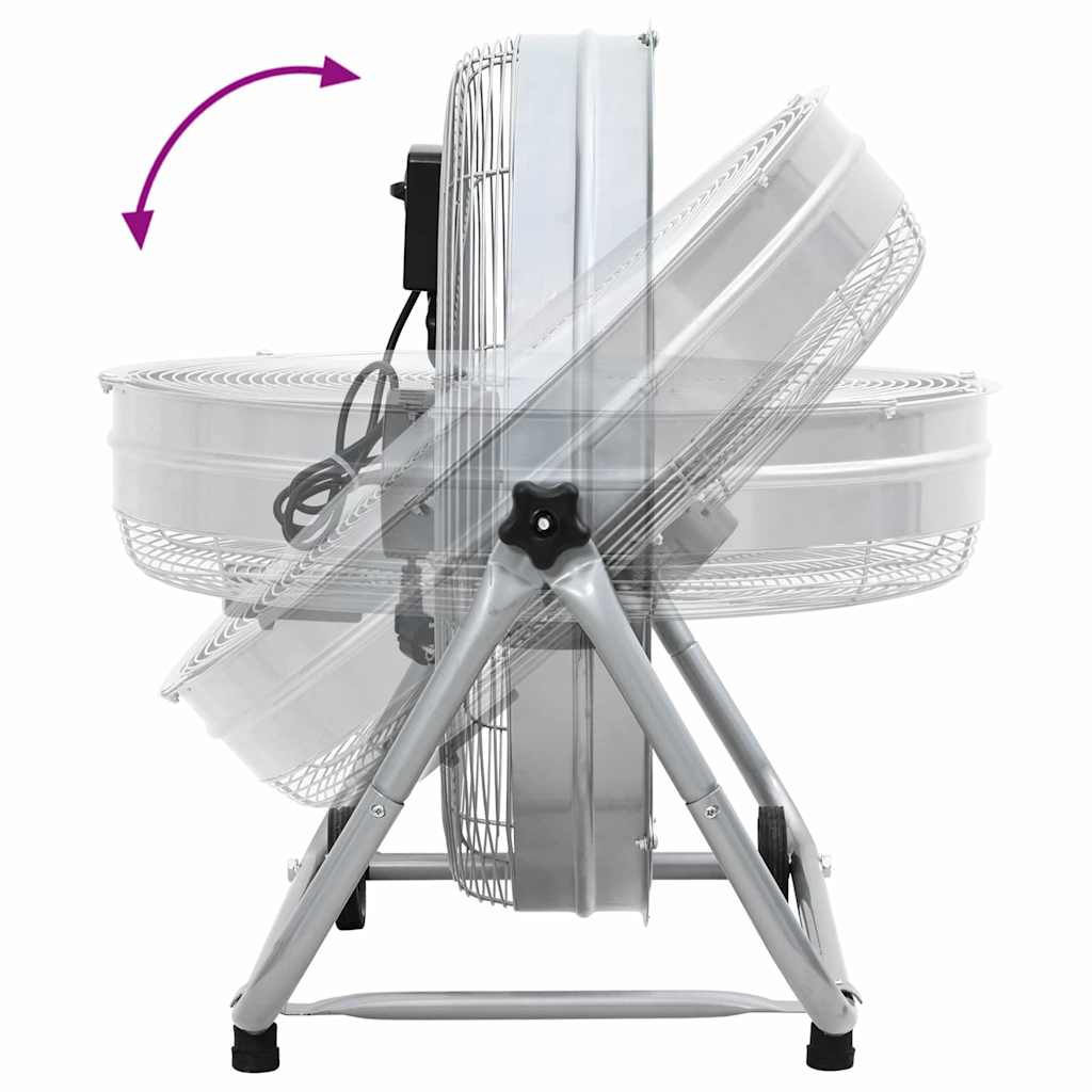 Ventilatore a tamburo con ruota 73 x 42 x 70 cm Alluminio - homemem39