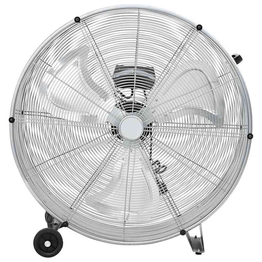 Ventilatore a tamburo Argento 79 x 37 x 82 cm Alluminio