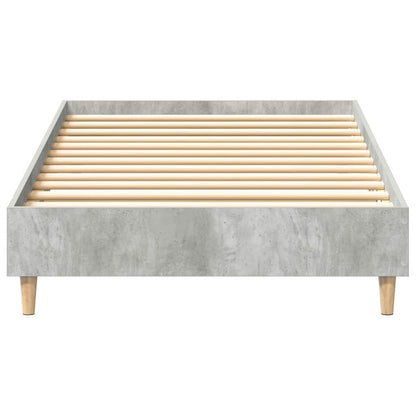 Struttura del letto Grigio cemento 203 x 93 x 25 cm | homemem39