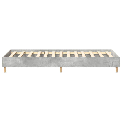 Struttura del letto Grigio cemento 203 x 93 x 25 cm | homemem39