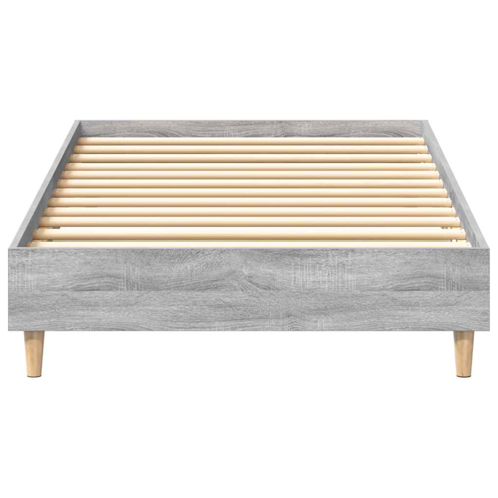 Struttura del letto Grigio Sonoma 203 x 93 x 25 cm | homemem39