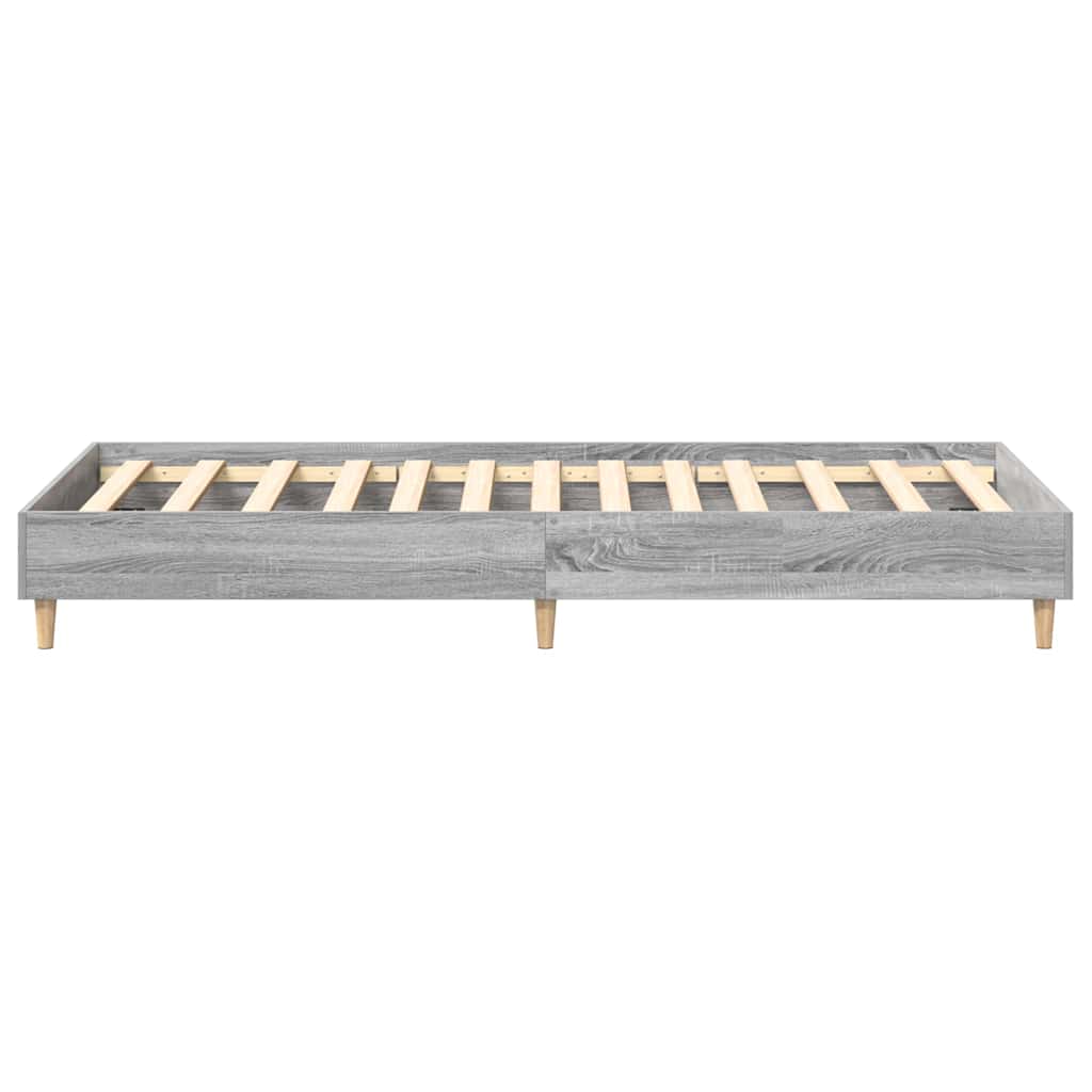 Struttura del letto Grigio Sonoma 203 x 93 x 25 cm | homemem39