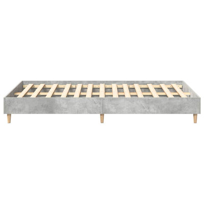 Struttura del letto Grigio cemento 193 x 123 x 25 cm | homemem39