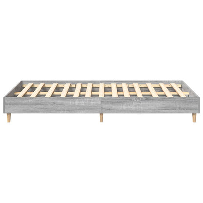 Struttura del letto Grigio Sonoma 193 x 123 x 25 cm | homemem39