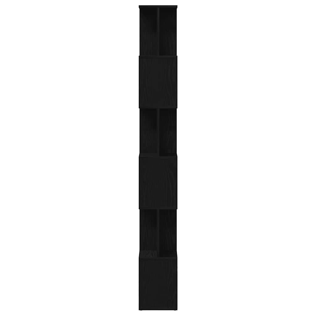 Libreria Rovere Nero 80x24x190,5 cm in Legno Ingegnerizzato | homemem39