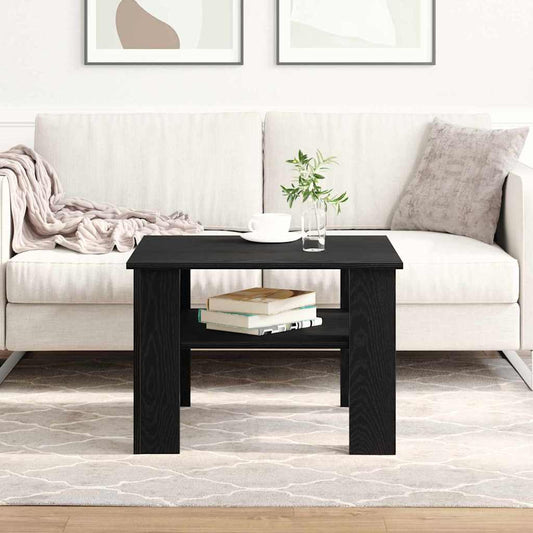 Tavolino da salotto Rovere Nero 60 x 60 x 42 cm | homemem39