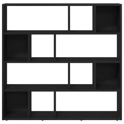 Libreria/Divisorio Rovere Nero 105x24x102 cm | homemem39