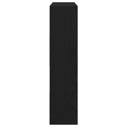 Libreria/Divisorio Rovere Nero 105x24x102 cm