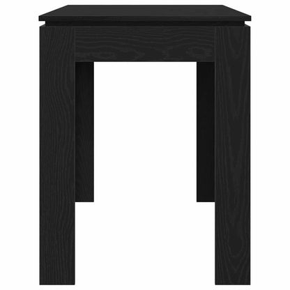 Tavolo da pranzo Rovere Nero 120x60x76 cm in Legno Multistrato | homemem39