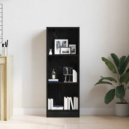 Libreria Rovere Nero 40x24x109 cm in Truciolato | homemem39