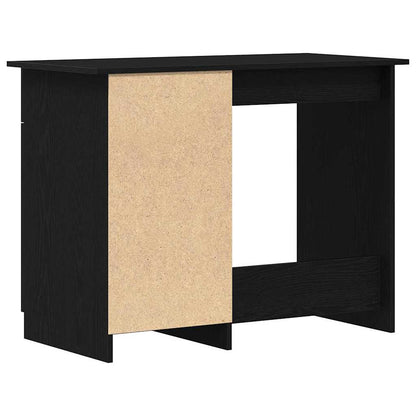 Scrivania Rovere Nero 100 x 50 x 76 cm Legno multistrato | homemem39