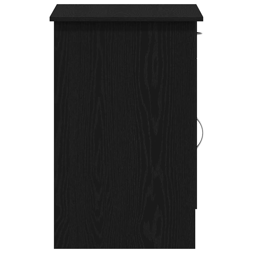 Scrivania Rovere Nero 100 x 50 x 76 cm Legno multistrato | homemem39