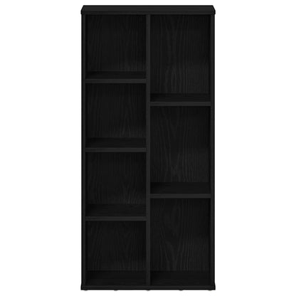 Libreria Rovere Nero 50x25x104 cm in Legno Multistrato | homemem39