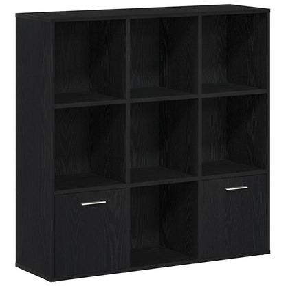 Libreria Rovere Nero 98x29x97,5 cm Legno Multistrato | homemem39