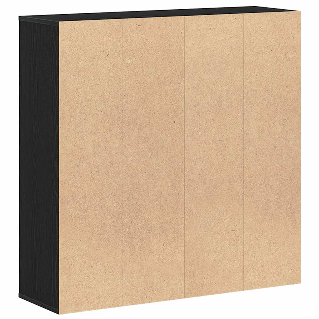 Libreria Rovere Nero 98x29x97,5 cm Legno Multistrato | homemem39