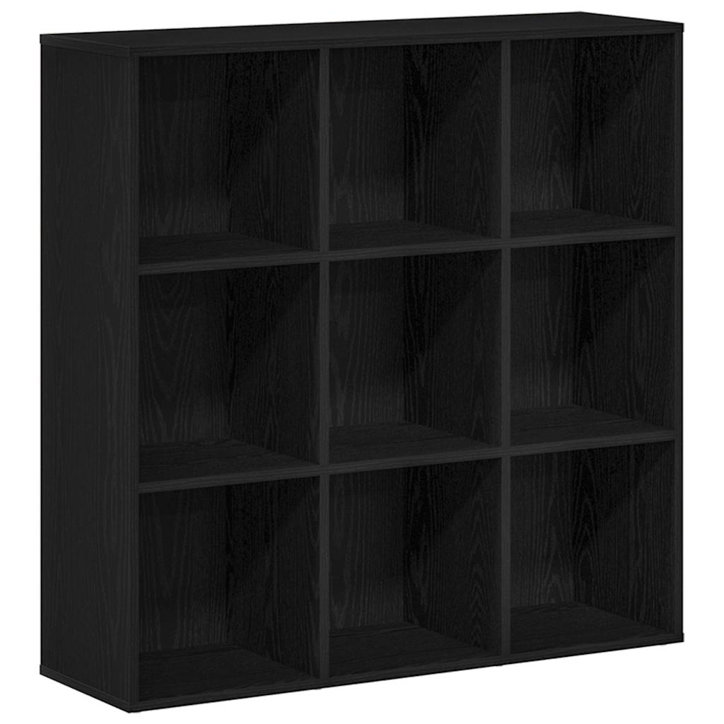 Mobile libreria Rovere Nero 98x29x97,5 cm in Legno Multistrato | homemem39