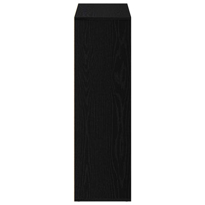 Mobile libreria Rovere Nero 98x29x97,5 cm in Legno Multistrato