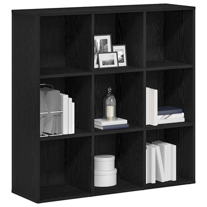 Mobile libreria Rovere Nero 98x29x97,5 cm in Legno Multistrato
