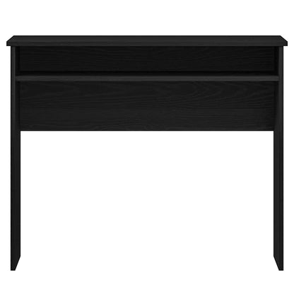 Scrivania Rovere Nero 90x50x74 cm in Legno Multistrato | homemem39