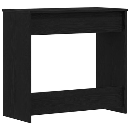 Scrivania Rovere Nero 80 x 40 x 75 cm Legno multistrato | homemem39