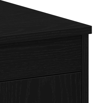 Scrivania Rovere Nero 100 x 50 x 76 cm Legno multistrato