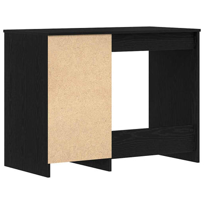 Scrivania Rovere Nero 100 x 50 x 76 cm Legno multistrato | homemem39