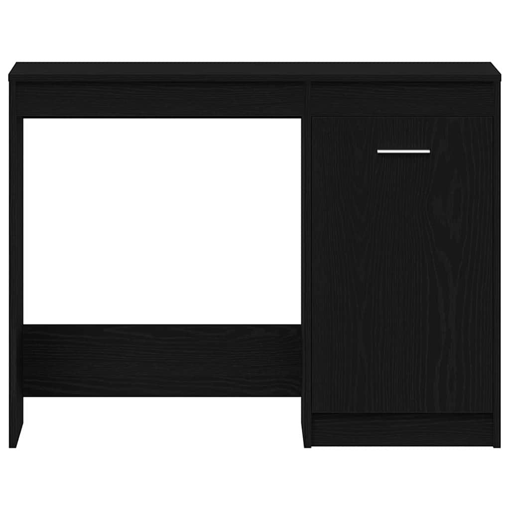 Scrivania Rovere Nero 100 x 50 x 76 cm Legno multistrato | homemem39