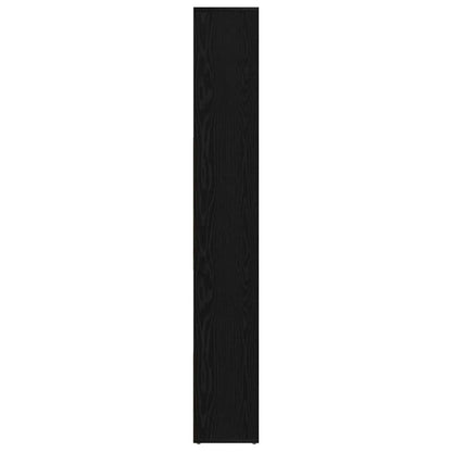 Libreria Rovere Nero 67x24x161 cm in Legno Multistrato | homemem39
