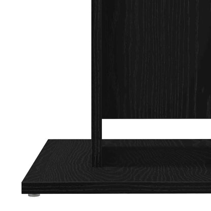 Tavolo da bistrot Rovere Nero 60x60x75 cm in Legno Multistrato