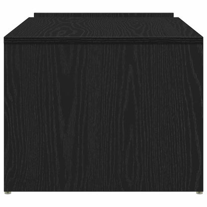 Tavolino da salotto Rovere Nero 90 x 45 x 35 cm