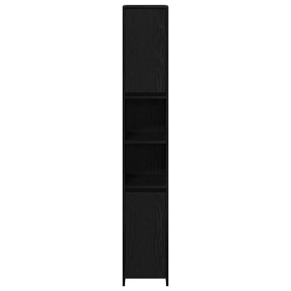 Mobile da Bagno Rovere Nero 30 x 30 x 183,5 cm | homemem39