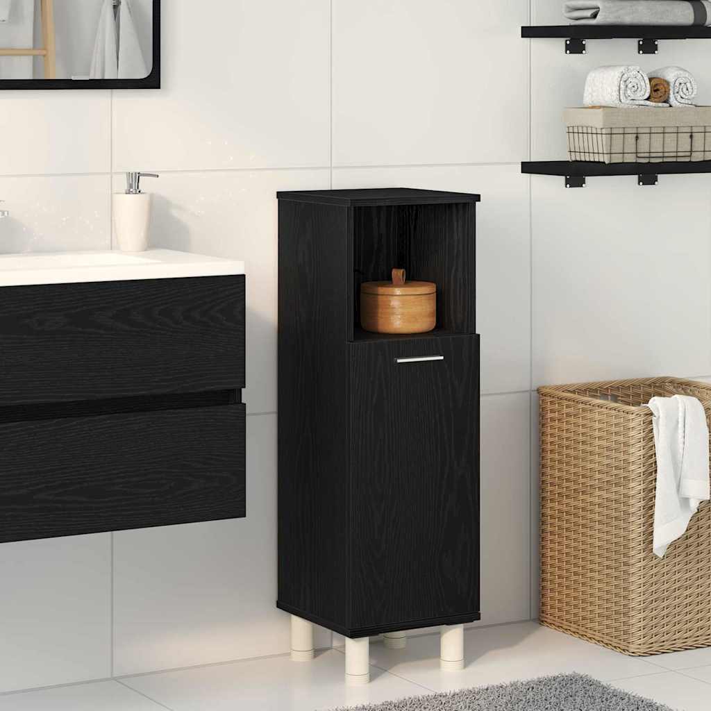 Mobile da Bagno Rovere Nero 30 x 30 x 95 cm | homemem39