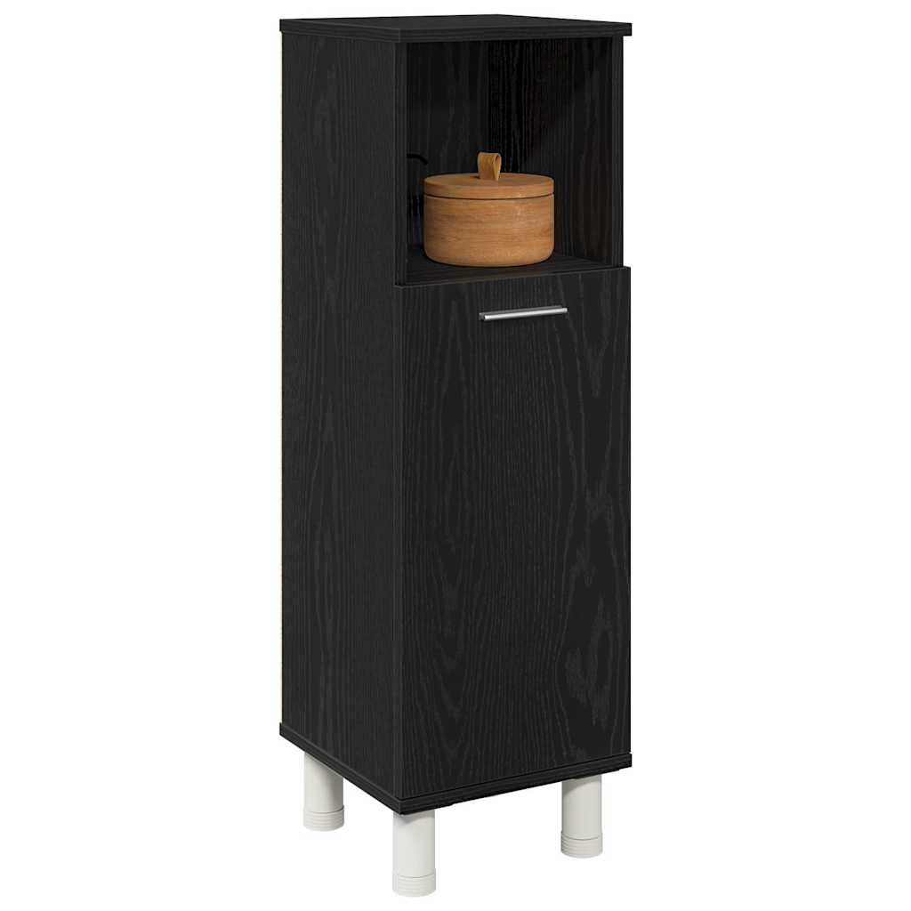 Mobile da Bagno Rovere Nero 30 x 30 x 95 cm | homemem39