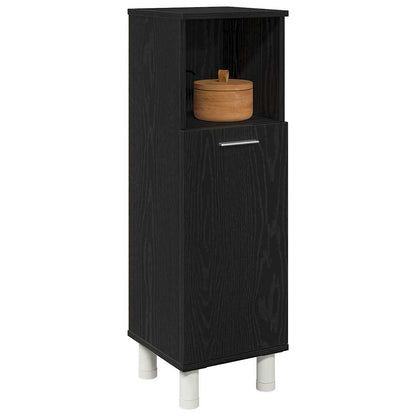 Mobile da Bagno Rovere Nero 30 x 30 x 95 cm | homemem39
