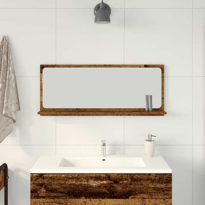 Mensola Specchio Legno vecchio 90 x 10,5 x 37 cm | homemem39